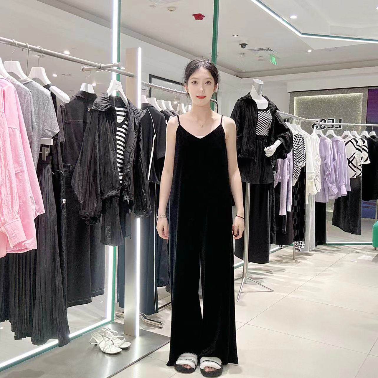 VIZAVIZA女士简约时尚连体裤V24326L08189