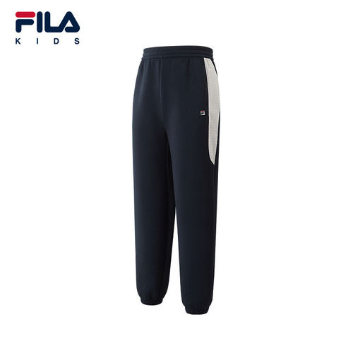 FILA KIDS斐乐童装男大童针织长裤26秋季儿童休闲裤子K12B633604