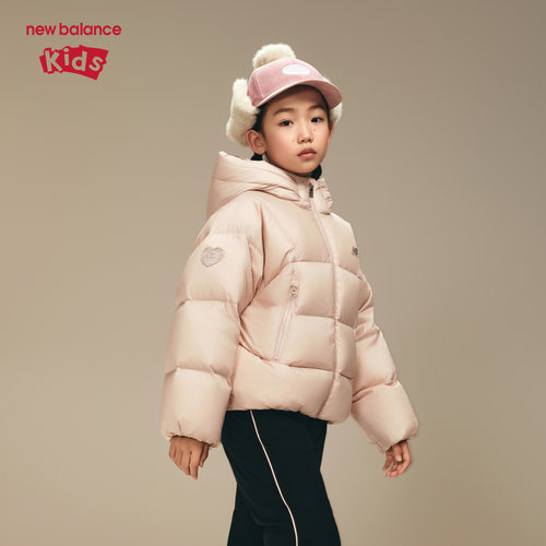New Balance nb童装女童 连帽羽绒服ND7PF43022