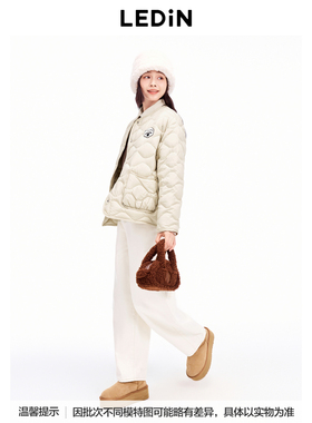 【商场同款】乐町系带洗水牛仔气球裤24年冬季C2HAE4218