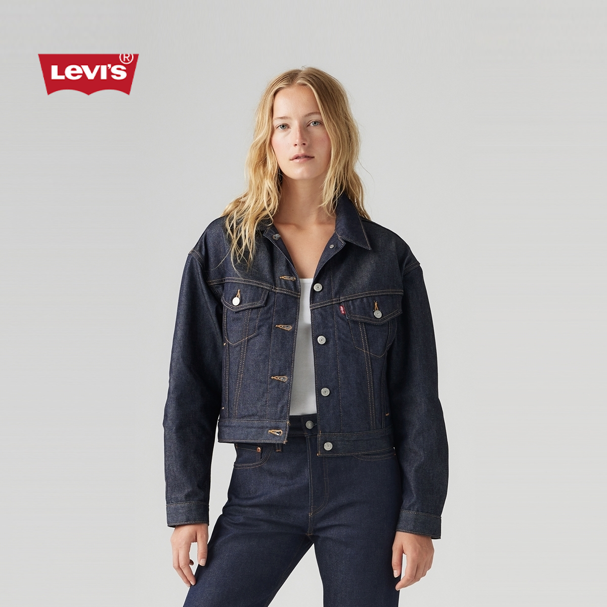 Levi's李维斯25年春季新款女士牛仔夹克外套A9155-0014