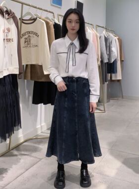 诗凡黎 女士休闲宽松半身裙3EA142061