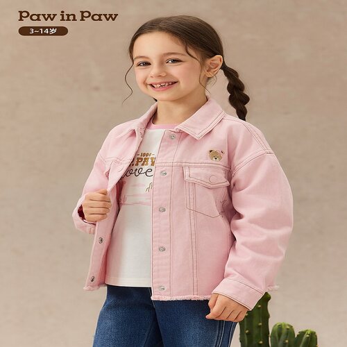 paw in paw卡通小熊  牛仔夹克(JEAN JACKET)(JE)PCJEF4821E