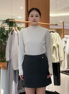 本涩女士简约时尚半身裙E22112C01