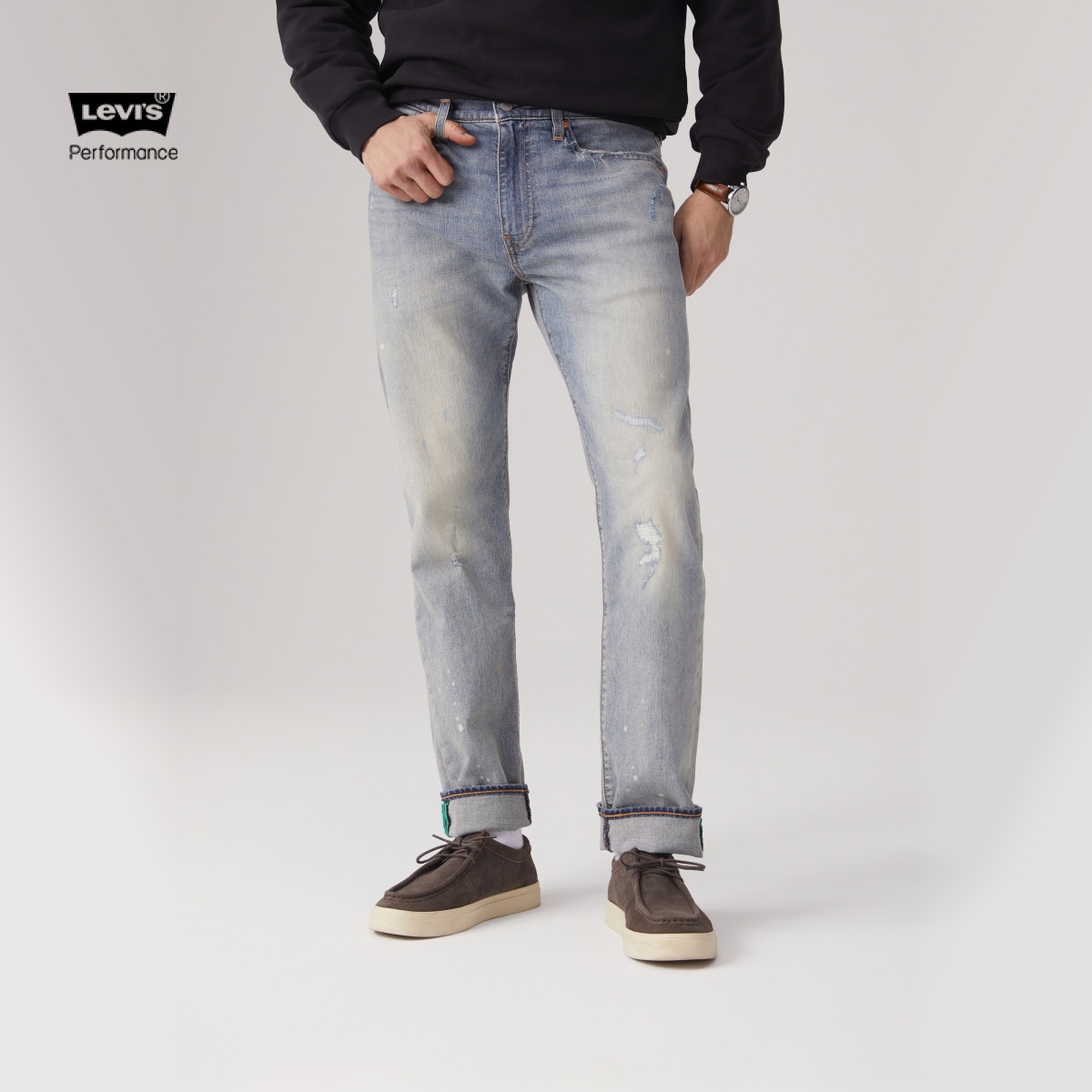 Levi's冰酷系列25春季男士502标准锥形牛仔裤29507-1707