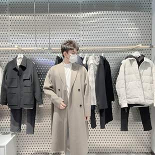 麦檬男士时尚简约大衣9EB270113