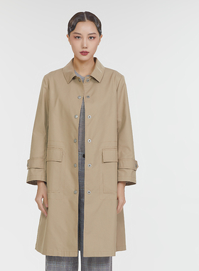 LanaFaY 啦娜菲女士简约舒适时尚风衣1Q605