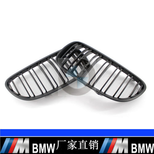 供应适用于BMW宝马3系轿跑两门E92 10--14年哑黑双线中网格栅改装