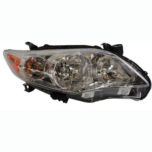 跨境热销适用于卡罗拉2010-2012AE140白色大灯前照灯81110-02B50
