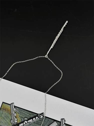 声音汇纯银长笛项链礼物