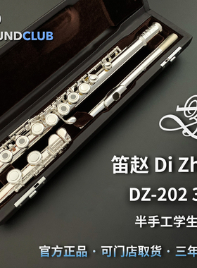 笛赵 DIZHAO DZ-202/302学生级初学进阶手工长笛 (升级款)声音汇