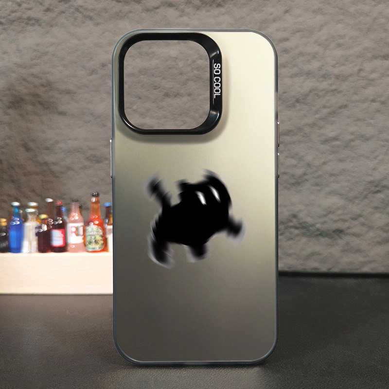 惊吓猫适用苹果16手机壳新款iphone15promax小众创意14pro彩银磨砂高级感13男女潮plus个性12全包防摔11个性