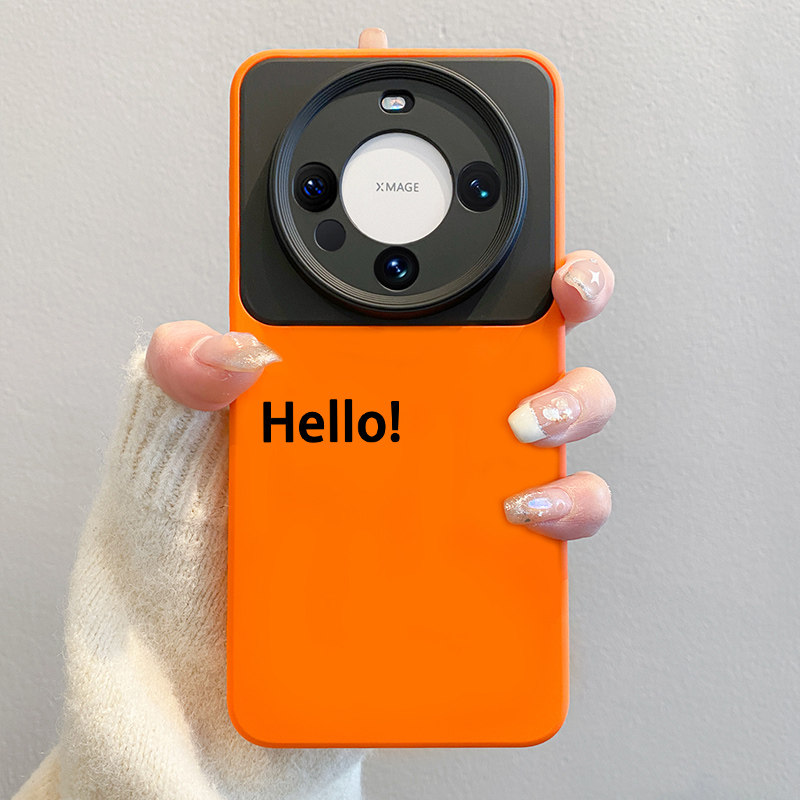 不撞款适用华为mate60pro手机壳m60pro+简约高级感mate50pro全包镜头防摔m40pro软壳mt30新款mate60男女款por