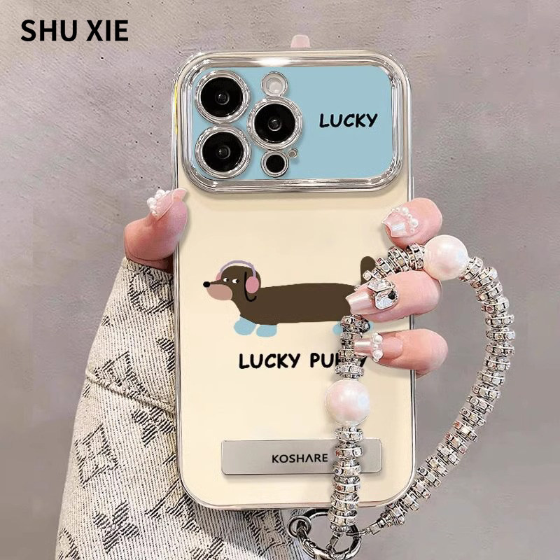 【秒变17】适用苹果16promax手机壳新款iphone15卡通简约高级感14plus链接13全包镜头防摔12个性女11超火支架