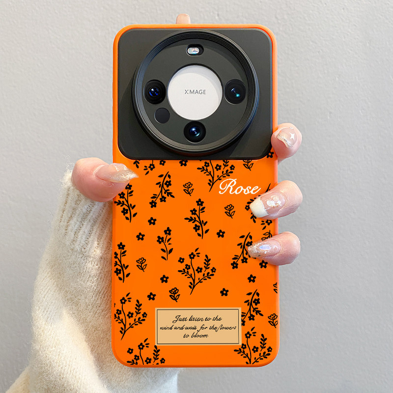 小碎花适用华为mate60手机壳新款mate60pro小众高级感女款40pro网红ins风mate50全包镜头mt30软壳60pro+外壳