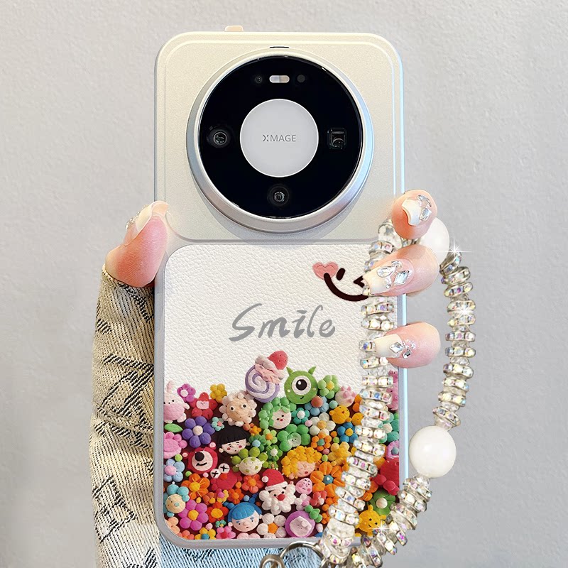 公仔适用华为mate80手机壳2026新款pura70pro简约