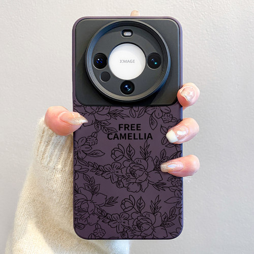 山茶花适用华为mate70手机壳