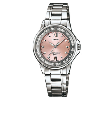 casio卡西欧手表女士正品休闲碎碎冰防水学生石英表LTP-1391D-4A