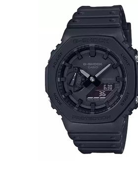 casio卡西欧手表男gshock正品八角运动防水学生电子表GA-2100-1A1