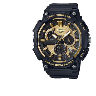 200H casio卡西欧手表男官方正品 黑金运动防水学生电子表MCW