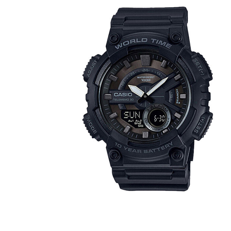 卡西欧男士运动电子手表