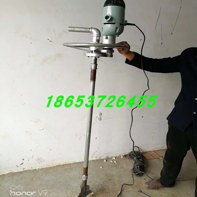 单人打井机 手持圆盘式 钻井机 操作简单家用小型打井机