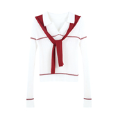 新款 春季 时尚 设计休闲风针织衫 HBZA918908 长袖 甜甜粉丝专享