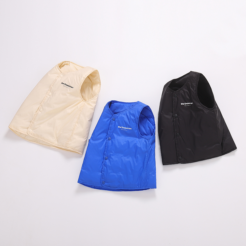 科迪熊羽绒马甲90白鸭绒