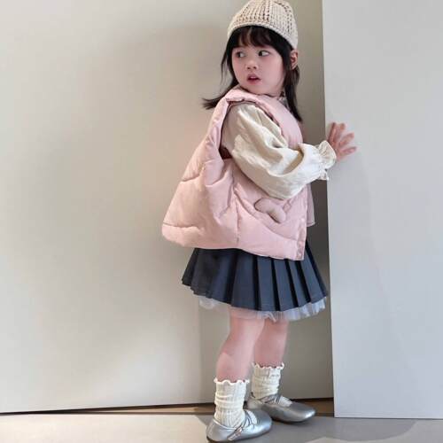 科迪熊2024秋冬男女童羽绒马甲
