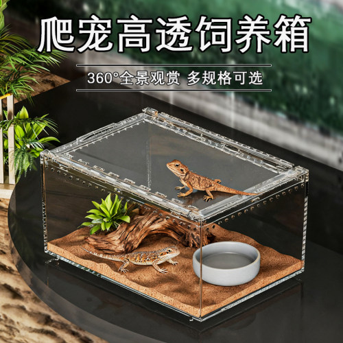 爬宠亚克力饲养盒甲虫生态缸