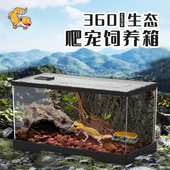 爬宠缸生态造景亚克力爬虫饲养箱守宫蜥蜴乌龟高透雨林爬宠饲养箱