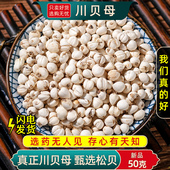 川贝母中药材官方旗舰店正品 松贝母10克四川川贝母颗粒怀中抱月