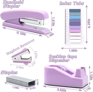 Office stationery set, stapler, scissors, stapler set订书机