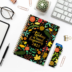 Schedule: English Weekly Plan Check in Notebook A5英文笔记本