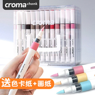 Acrylic marker pen soft head straight liquid washable brush