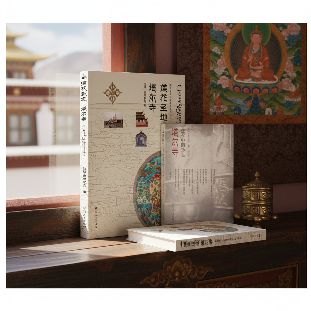 莲花圣地塔尔寺 藏传佛教文化塔尔寺历史青海旅游攻略青海文化旅游丛书藏传佛教格鲁派圣地塔尔寺文化艺术三绝青海旅游文化书籍