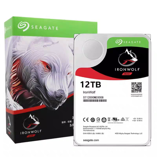爆款希捷 ST12000NE0008 酷狼pro机械硬盘12t网络存储NAS