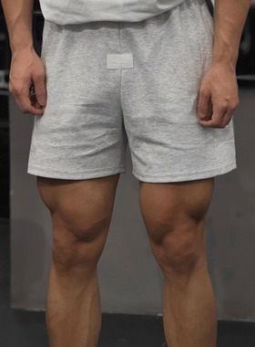 SLANG TERM 美式四分短裤速干透气日常百搭刺绣LOGO复古街头