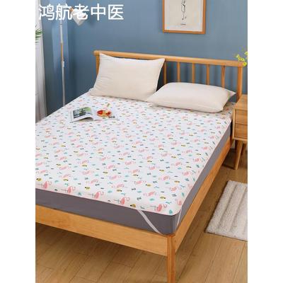 婴儿隔尿垫防水床单超大尺寸三层厚款新生宝宝床笠可机洗可定制冬