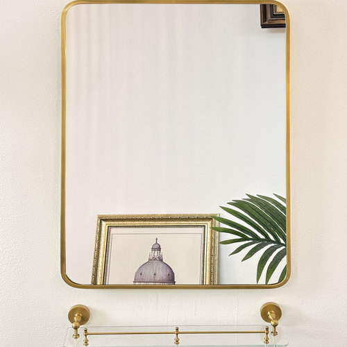 可定制全铜边框浴室镜全身镜子