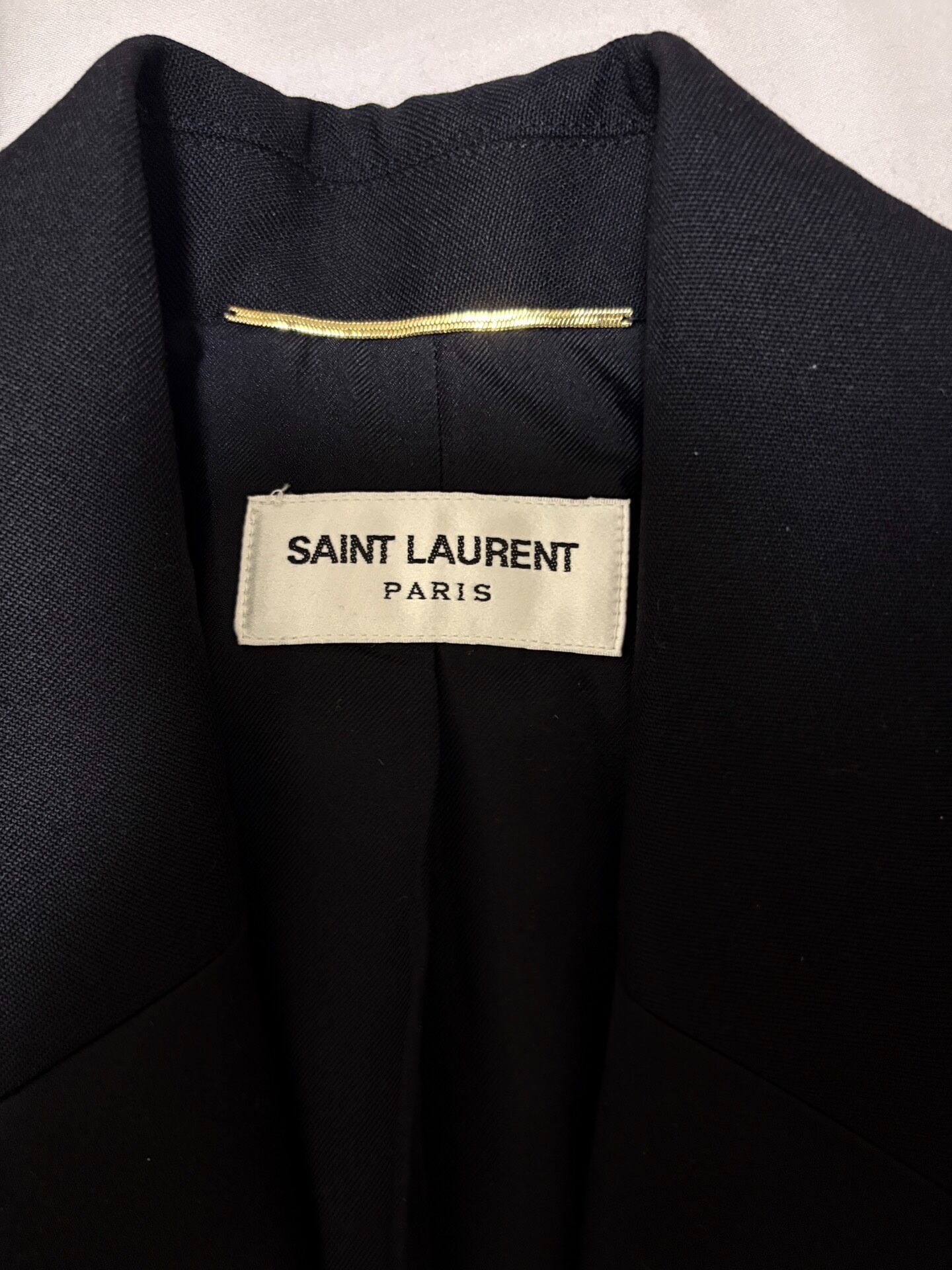 Saint Laurent Women's Blazer Jumpsuit — detail