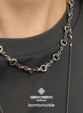 GEROCHRISTO GR4083-45cm盒子链素链 925纯银手工百搭项链GC