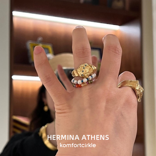特价 Hermina Athens 戒指耳钉手链项链捡漏小合集
