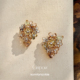 GRIPOIX Earrings Bouquet 垂挂花蕾耳夹 无耳洞耳饰Glamour