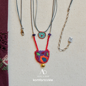 AYALA 以色列小众设计手工制作毛衣链 HH1项链 BAR 新年定制系列