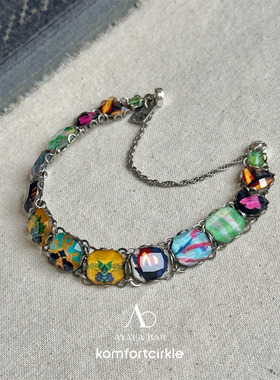 AYALA BAR R4094手链 Jellybean Glass Bracelet 手工制作