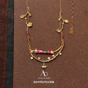 Necklace AYALA Delicate S3538项链 以色列小众设计手工制作 BAR