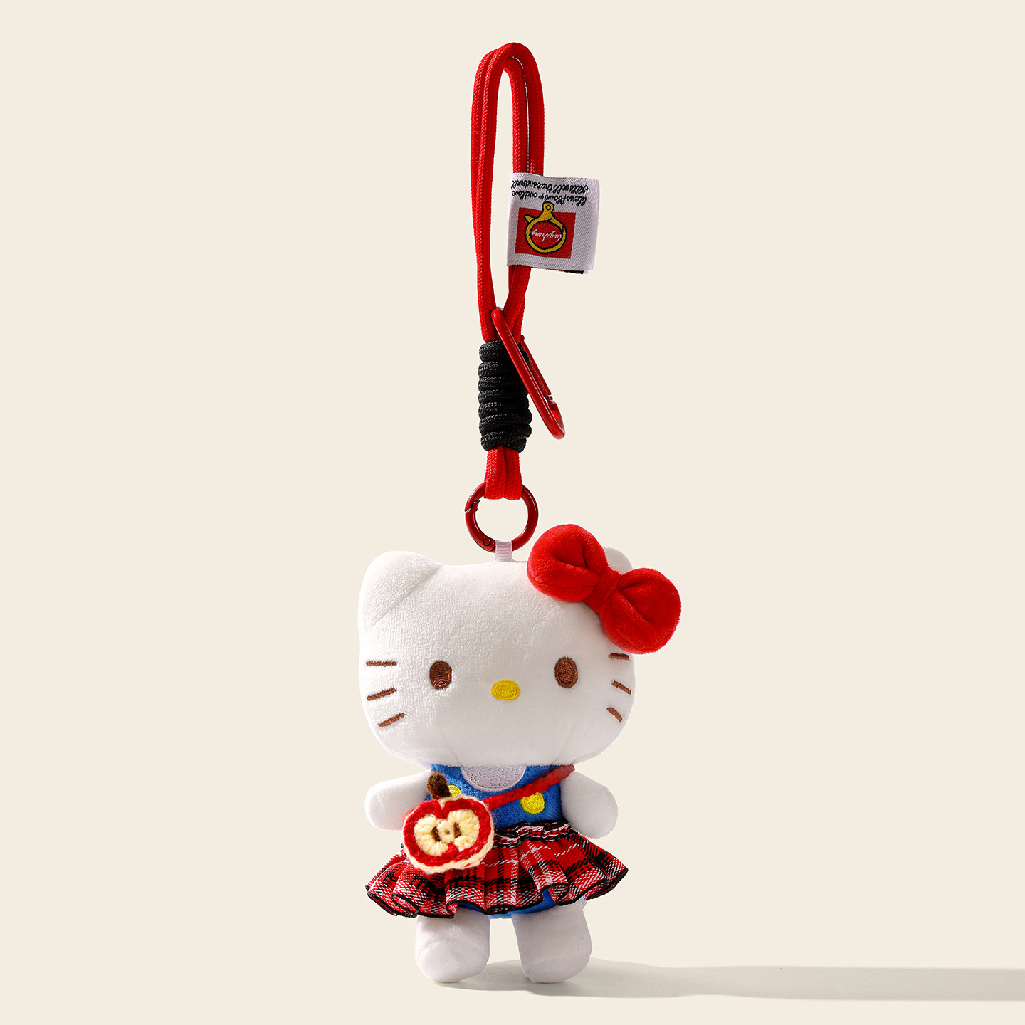 正版hellokitty凯蒂猫哈喽kitty猫包包挂件毛绒公仔书包挂饰玩偶