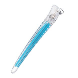 美发无痕夹日本五力剪发夹子水晶理发夹子理发师一字夹染烫造型