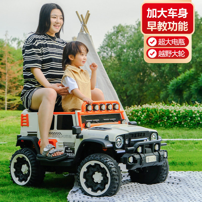 新款儿童越野车电动车四轮汽车
